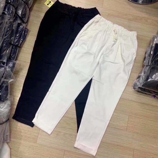 Bán sỉ Quần kaki cạp chun cho nữ