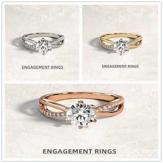 Nhẫn mạ vàng 14k đính đá sang trọng