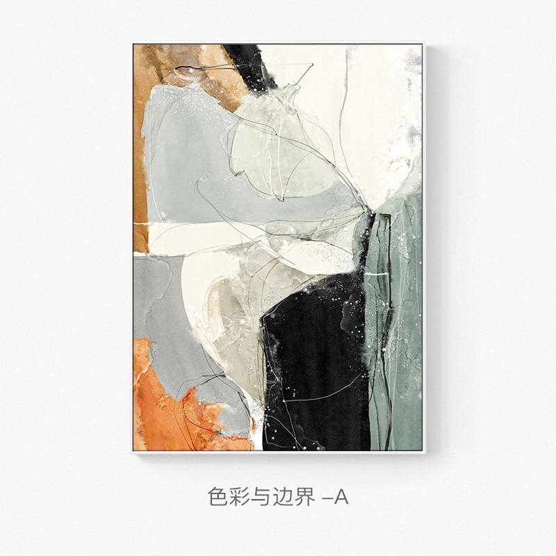 Tranh Vải Canvas Trừu Tượng Treo Tường Dùng Cho Trang Trí