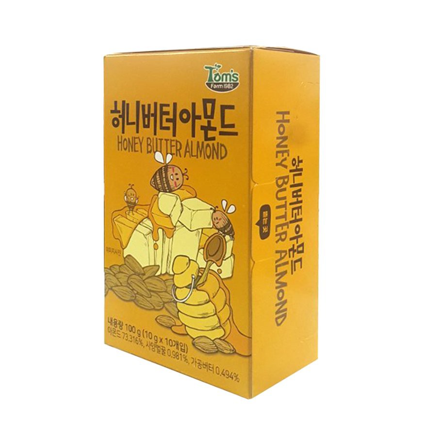 Hạnh nhân tẩm Chuối Xoài Tom's Farm - Gói 210g