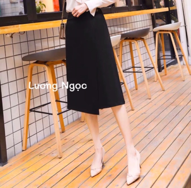 Chân váy chữ A vạt chéo | BigBuy360 - bigbuy360.vn
