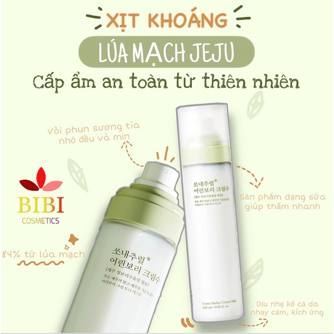 [Nội Địa Hàn] XỊT KHOÁNG LÚA MẠCH CAO CẤP CERA PEPTIDE CHÍNH NGẠCH KOREA