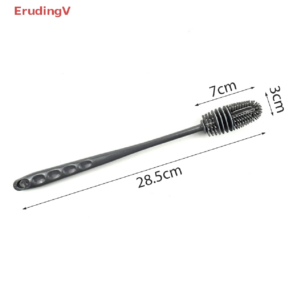 Cọ Rửa Ly Bằng Silicone Cán Dài Tiện Lợi Dành Cho Nhà Bếp