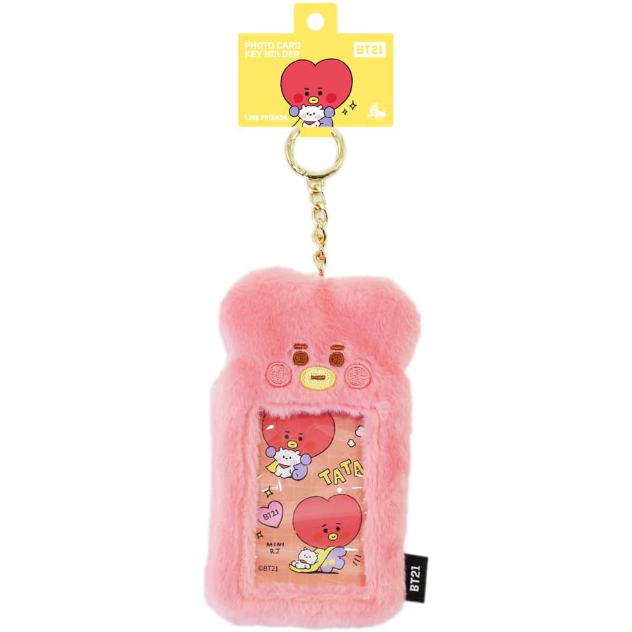 ★Kho Sẵn Sàng★ Bao Da Pu BT21 Đựng Thẻ Ảnh / Chìa Khóa / Thẻ Ảnh / toploader / CHIMMY / TATA / COOKY /BTS