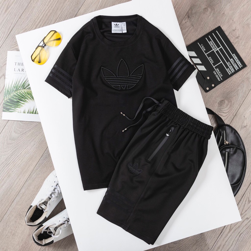 (HÀNG DÀY DẶN) Bộ quần áo thể thao nam bộ đồ nam chất thun cotton co dãn 4 chiều - Aru SHop | BigBuy360 - bigbuy360.vn