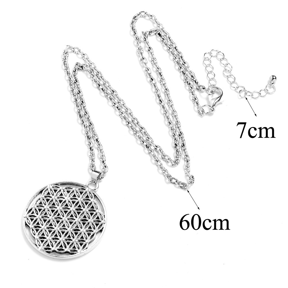 Mặt dây chuyền đá 7 Chakra cân bằng năng lượng