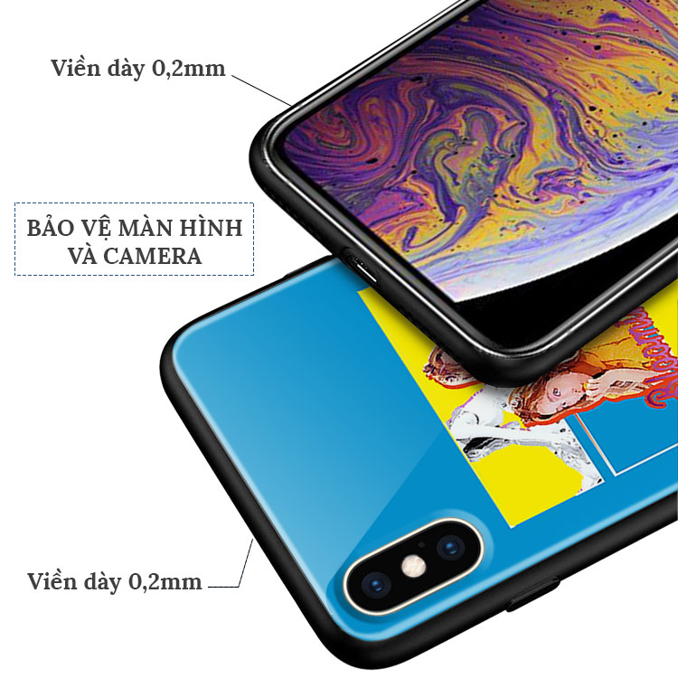 Ốp Chungha - Blooming Blue Huyền Ảo Iphone 7/7Plus/8/8Plus/X/Xs/Xs Max/11/11 Promax/12/12 Promax Lpc18011519