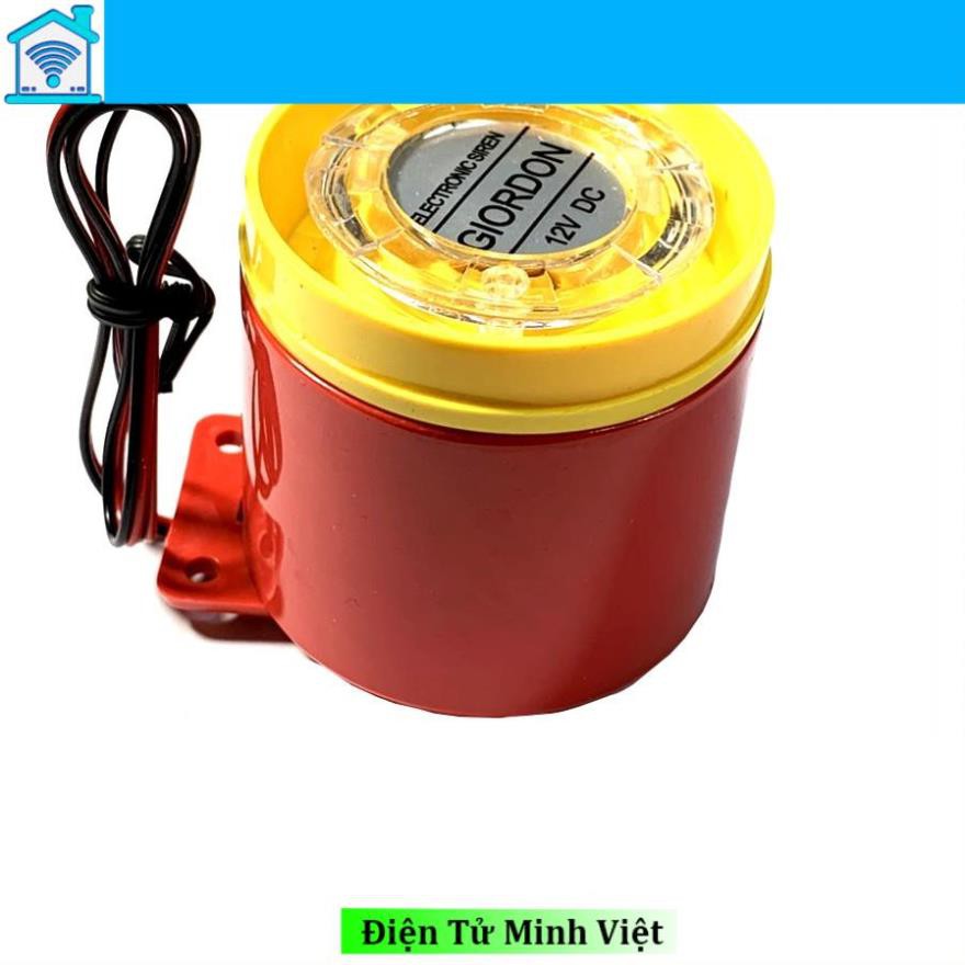 Còi Hú Báo Động 1 Tiếng Cảnh Sát - 12VDC