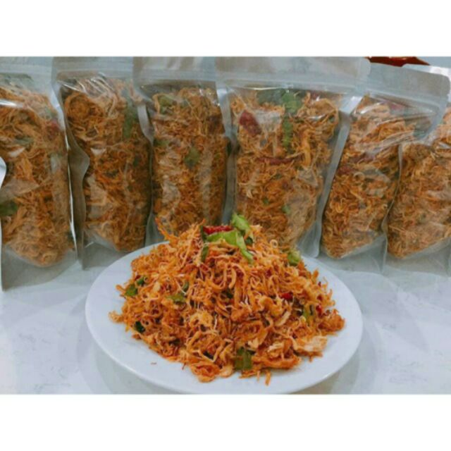 1kg khô gà lá chanh, xé cay | BigBuy360 - bigbuy360.vn