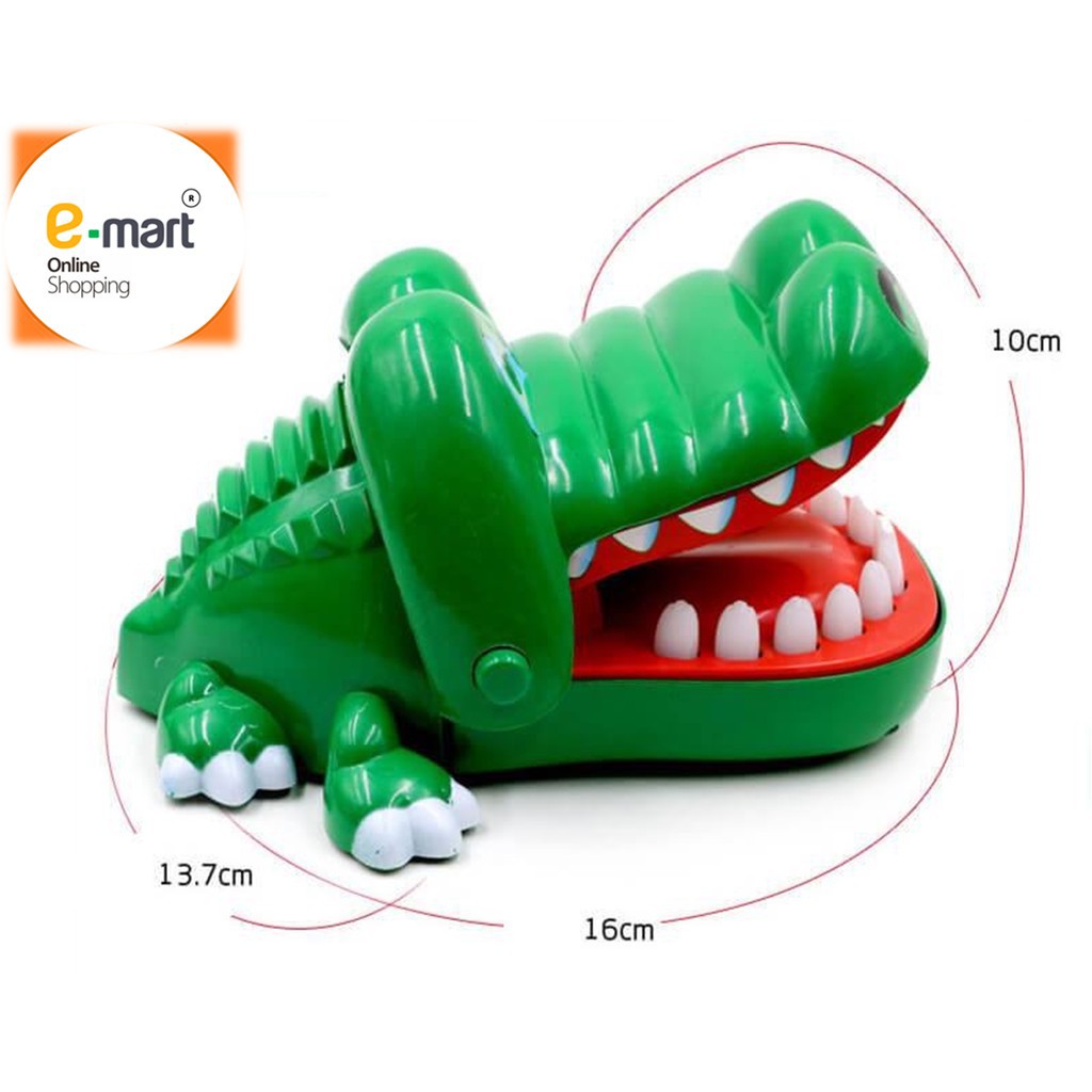 COMBO 2 Bộ đồ chơi khám răng cá sấu xanh loại to cho mùa Trung Thu 2017 Pbỏ sỉ