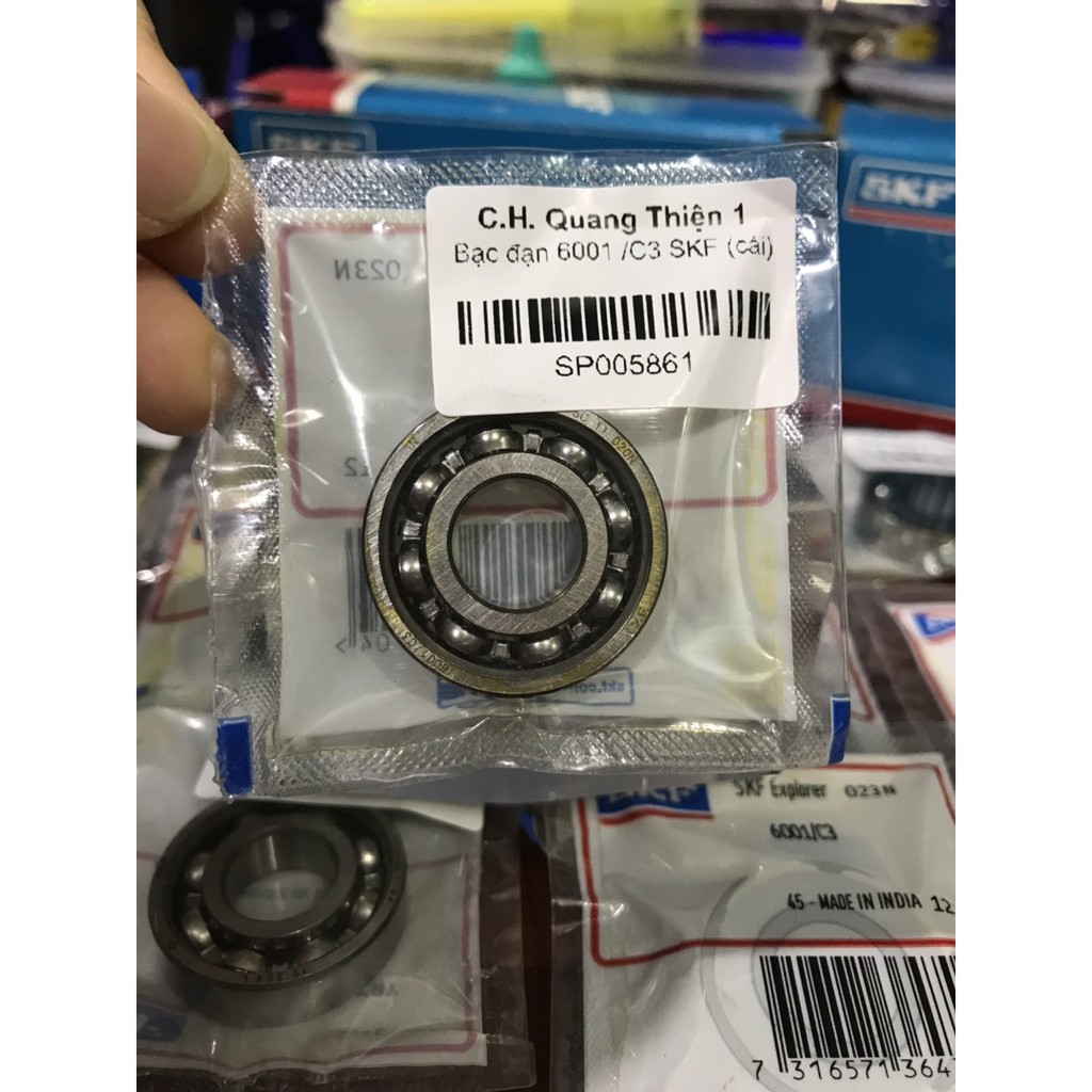 Bạc đạn SKF 6001/C3