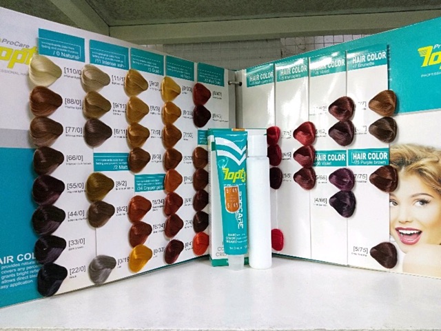 Nhuộm tóc Topty