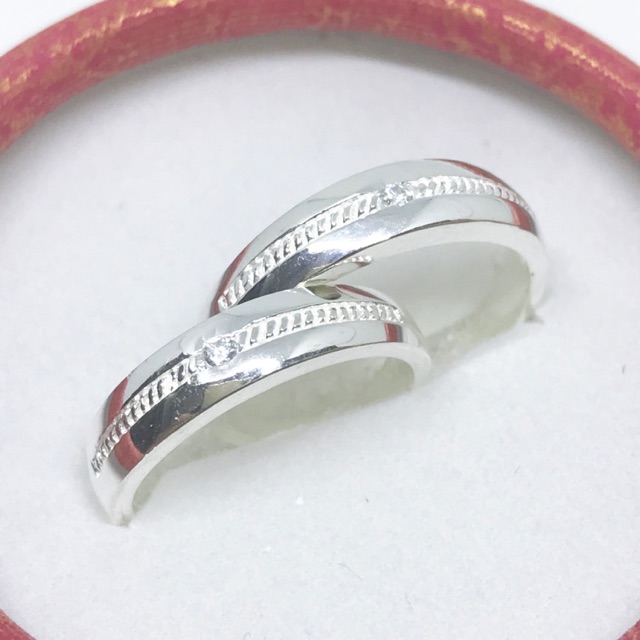 Nhẫn đôi bạc