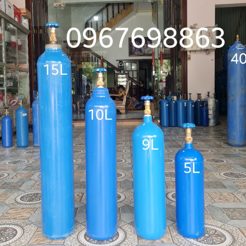 Bình khí Oxy 15lít