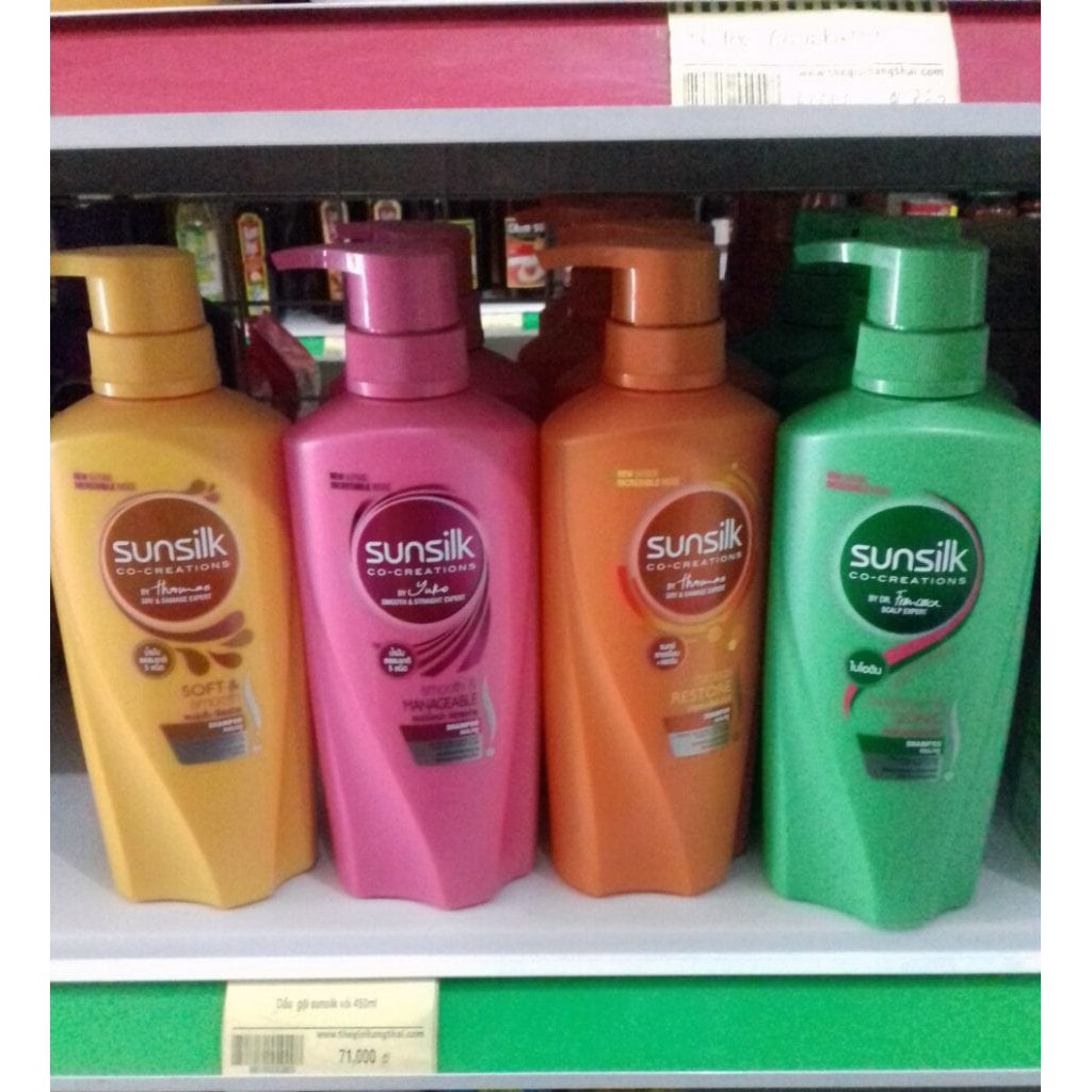 Dầu gội Sunsilk 450ml Thái Lan