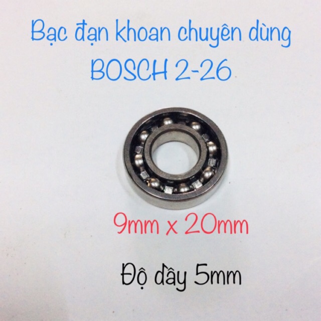 Bạc mõng máy khoan chuyên dùng 3 chức năng  Bosch 2-26