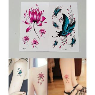 Hình xăm dán Tattoo xăm nước 9.7 × 5.7 cm