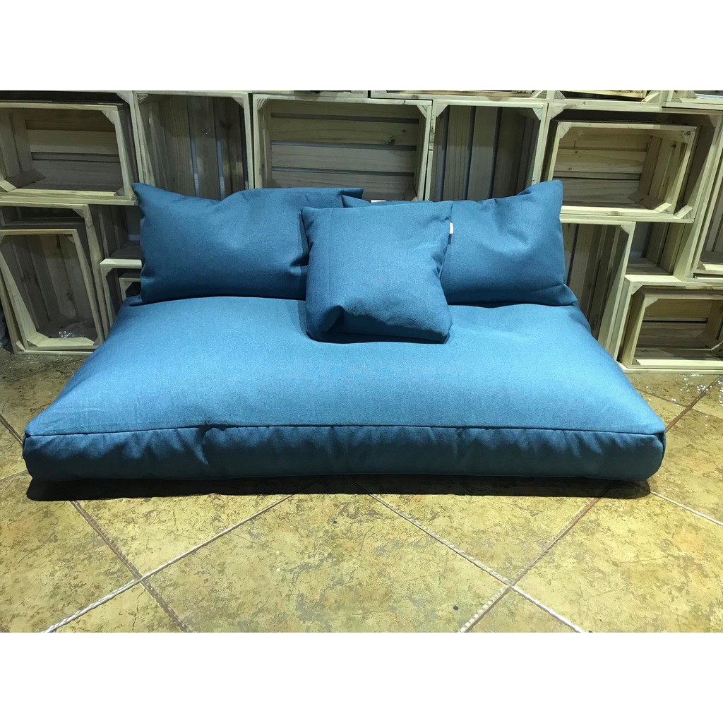 Ghế Sofa Lazy Siêu Tiện Ích 2 Trong 1 - Vải Thô cao cấp, vừa nằm ngủ, vừa là sofa tiếp khách vô cùng tiện ích. Quà tặng.