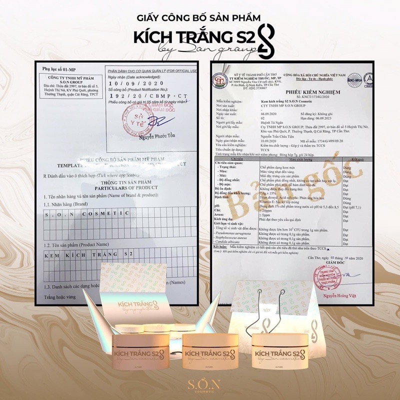 [COMBO SALE] KÍCH TRẮNG TAM SẮC S2 - Dưỡng Trắng An Toàn Hiệu Quả