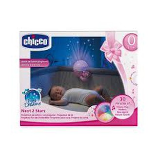 Đèn gắn cũi phát nhạc hình gấu Chicco