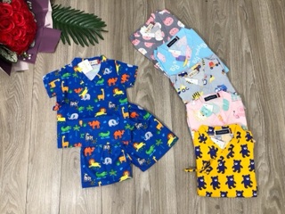 Bộ Yukata chất thô Hàn cho bé