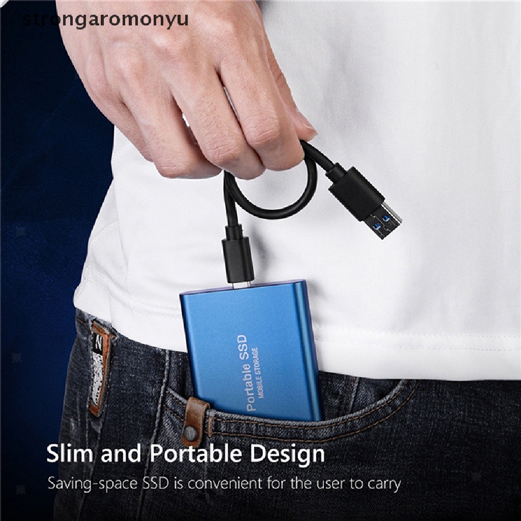 Ổ cứng SSD di động dung lượng 4TB/2TB/1TB/500GB cổng type C usb 3.1