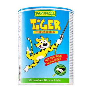Bột Kakao Tiger hữu cơ Rapunzel 400g