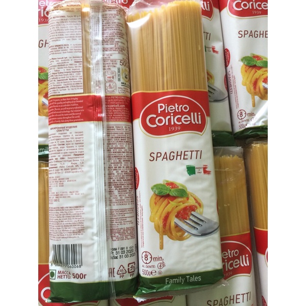 [Sale 50%]Mì Ý Spaghetti Pietro Coricelli Gói 500g-Chuẩn Vị Ý | BigBuy360 - bigbuy360.vn