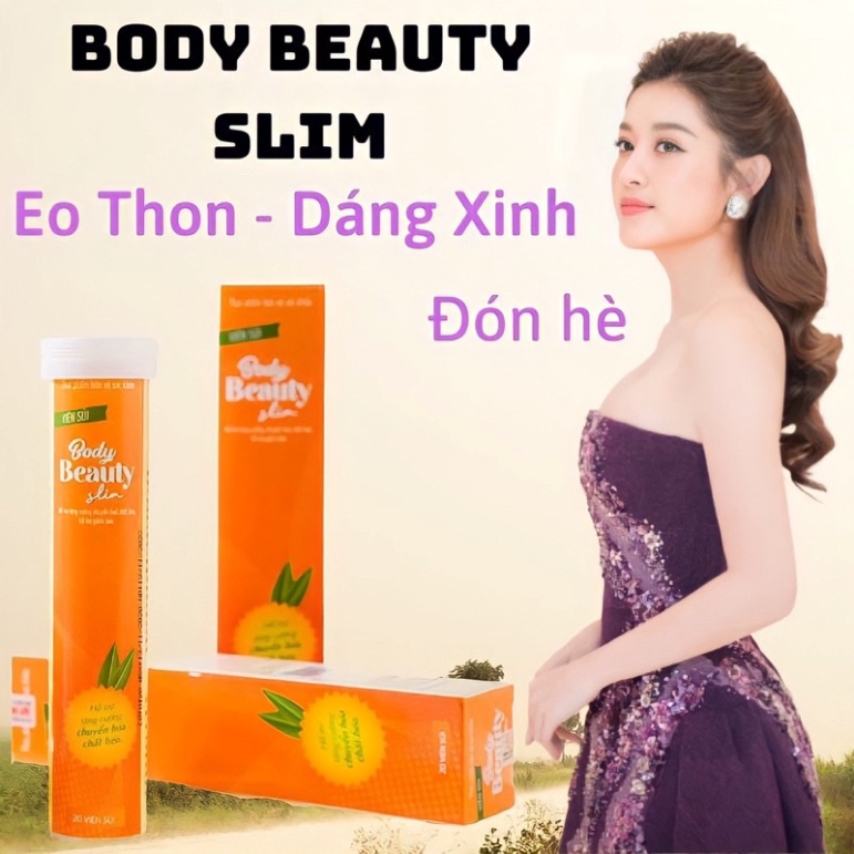 BODY BEAUTY SLIM - VIÊN SỦI GIẢM CÂN CẤP TỐC - AN TOÀN - TỰ NHIÊN ( HỘP 20 VIÊN)