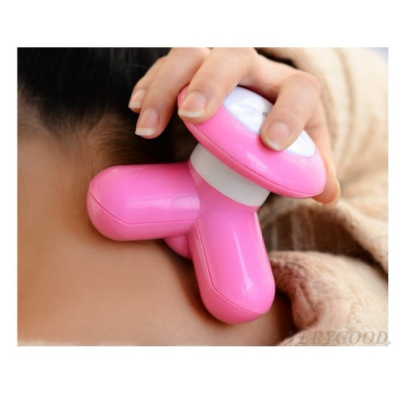 Máy mát-xa mini chân tròn Superlife Mini Massage tiện dụng |shopee. Vn\mockhoa55