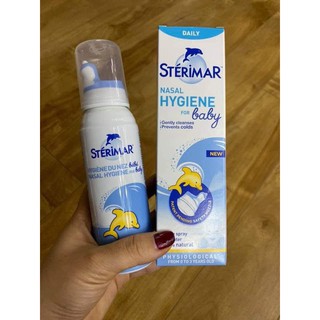 Xịt mũi Sterimar Baby 100ml dùng hằng ngày cho bé từ 0-3 tuổi
