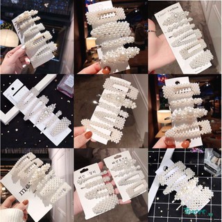 Sét 5 Chiếc kẹp Tóc Đính Đá Xinh Xắn Cho Các Nàng 5 Chiếc Khác Nhau