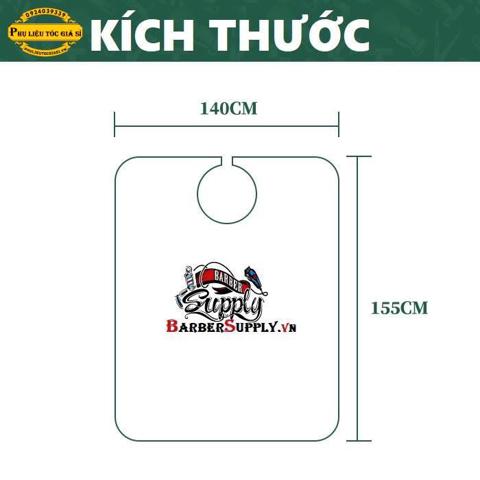Áo Choàng Cắt Tóc Barber