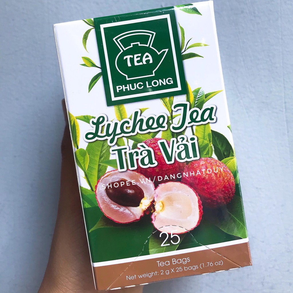 Trà Vải Túi Lọc Phúc Long 2gx25 gói (date mới) | BigBuy360 - bigbuy360.vn