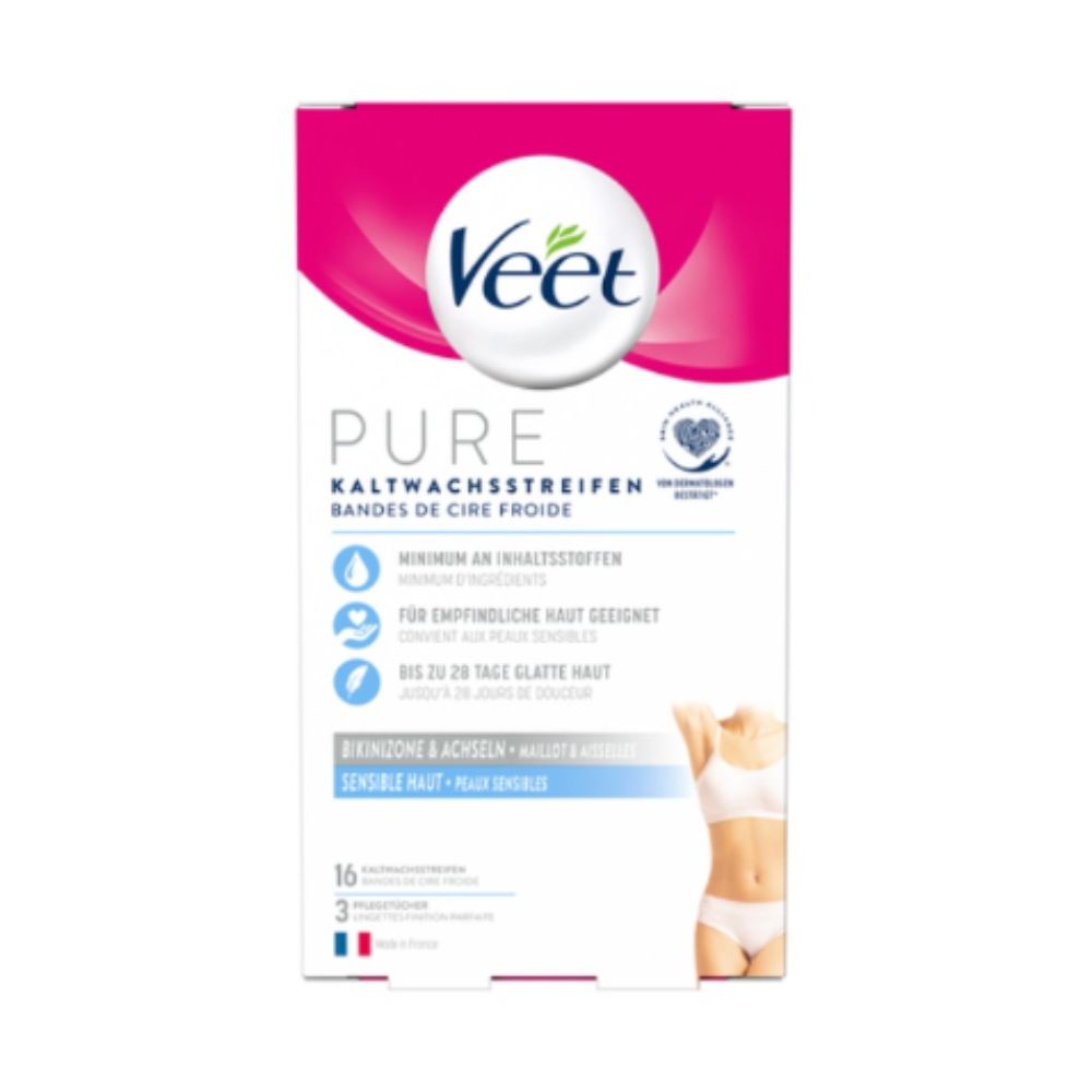 Tẩy lông mặt Veet, Wax Ria Mép, Miếng dán wax lông Veet - Shop Dalavii