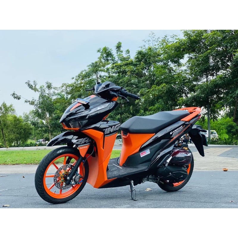 Tem rời Vario cam đen