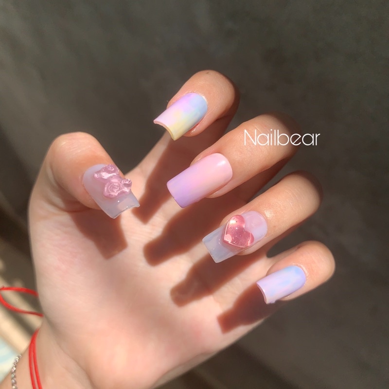 Nail box nhiều màu