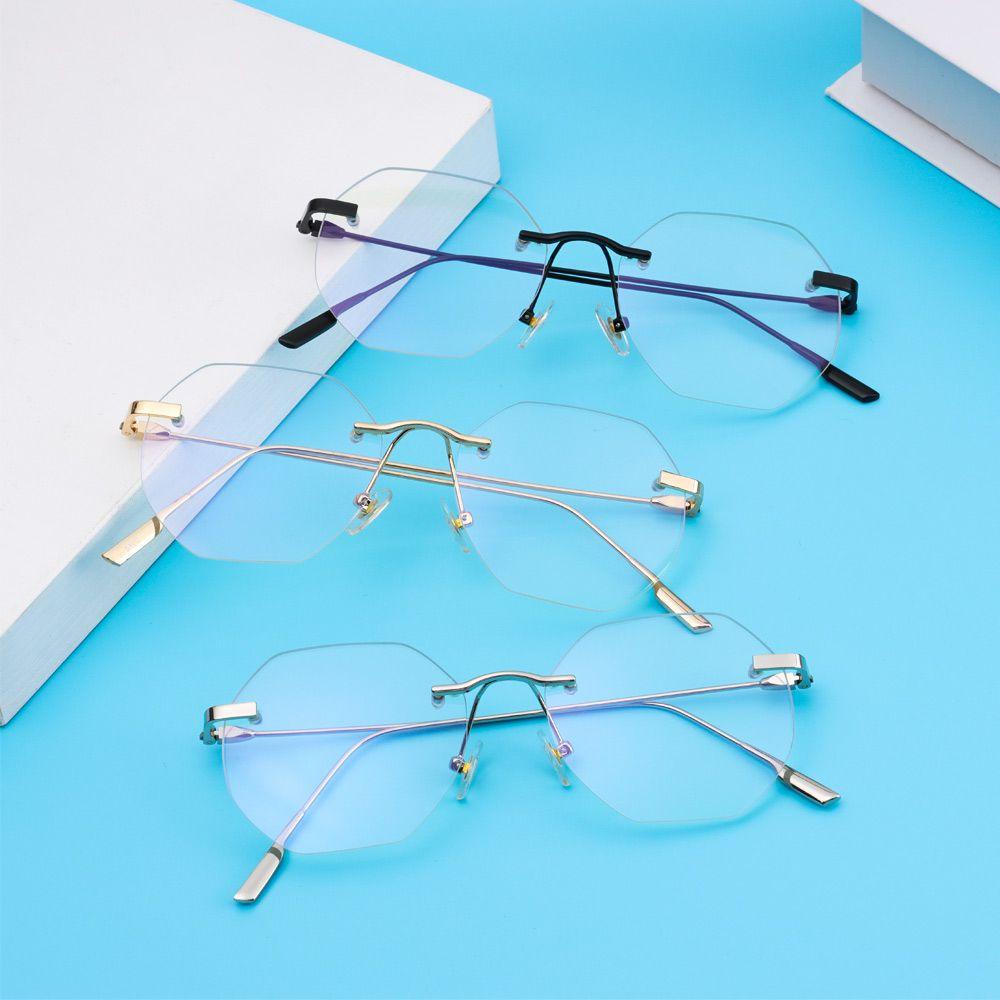 Mắt Kính Chống Ánh Sáng Xanh Siêu Nhẹ Kiểu Dáng Vintage