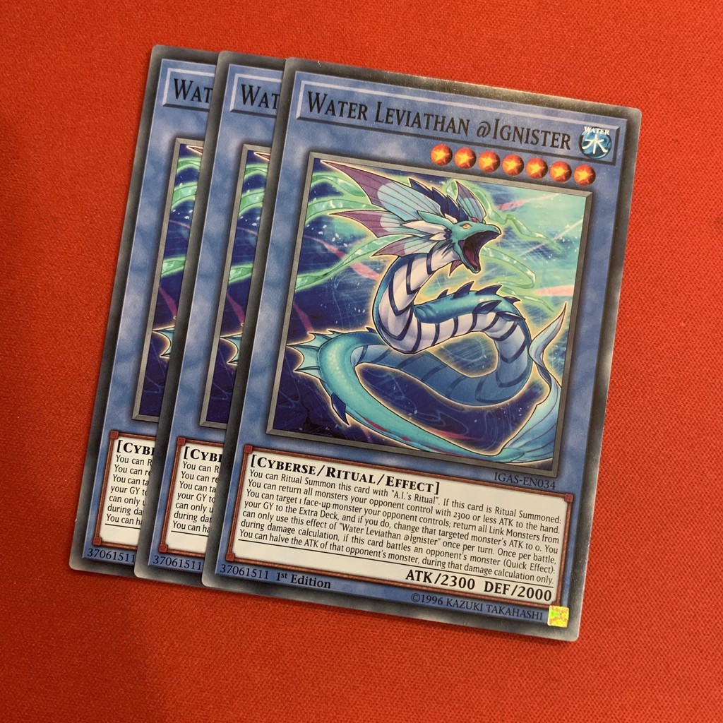 [EN][Thẻ Bài Yugioh Chính Hãng] Water Leviathan &quot;@Ignister&quot;