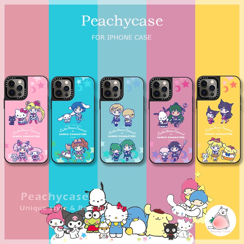 SANRIO Ốp Điện Thoại Mềm Chống Sốc In Hình Thủy Thủ Mặt Trăng Dễ Thương Cho iPhone 14 13 12 Pro Max 12pro 13pro 12promax