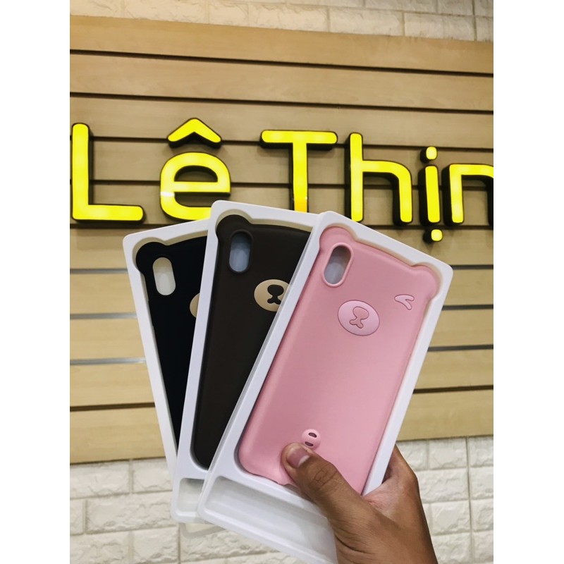 Ốp Lưng Baseus Bear Silicon iPhone XS Max