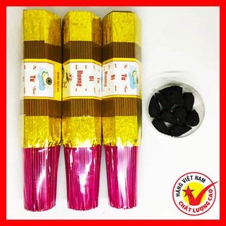 [Bó 331 nén 38cm] MUA 3 bó hương quế KHỔNG LỒ TẶNG 10 nụ trám đen cực thơm