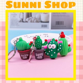 Móc Khoá Hình Xương Rồng Siêu Cute Dễ Thương