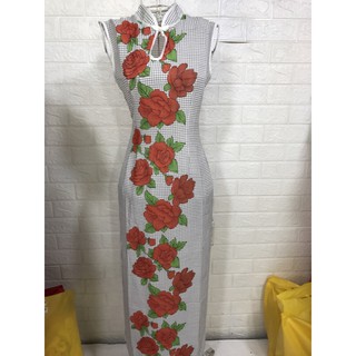 Sườn xám 2639k chọn trên live