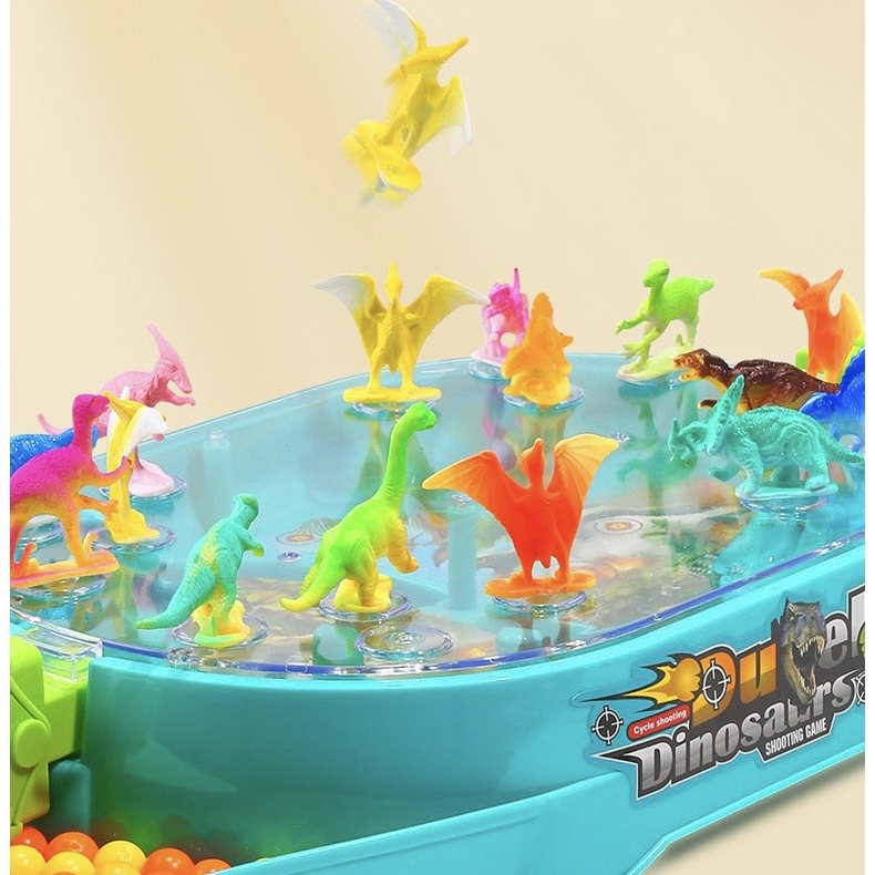 Bộ đồ chơi Khùng Long đại chiến, đấu trường khủng long cho bé MasterKids