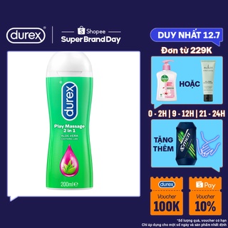 Gel bôi trơn Durex Play Massage 200ml