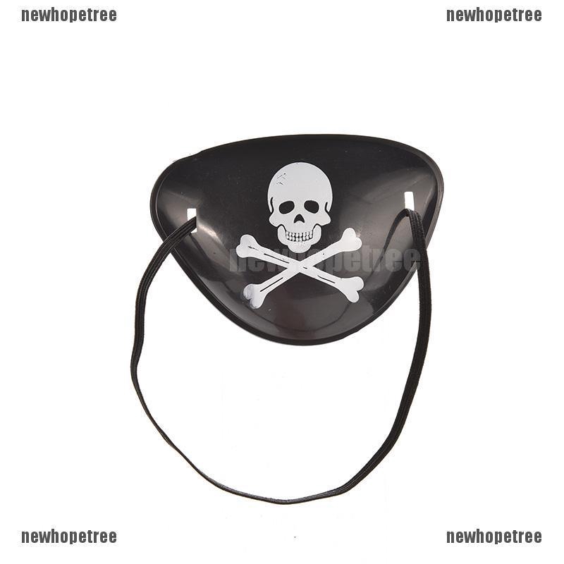 Dụng Cụ Trang Điểm Một Mắt Bằng Nhựa Cho Bé Hóa Trang Cướp Biển Halloween