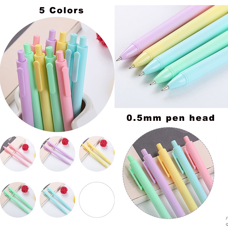 Set 12 Bút Bi Màu Sắc Xinh Xắn