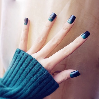 MÓNG GIẢ Ombre kiêu sa 24 móng kèm keo dán