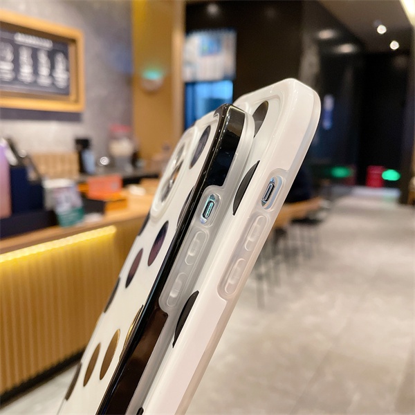 Ốp Điện Thoại Họa Tiết Chấm Bi 2 Trong 1 Chống Nước Chống Rơi Cho iPhone 13 13 Pro Max 12 12Pro 12ProMax 1111ProMax X